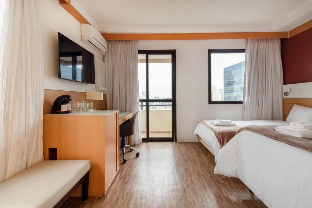 Bhomy Pinheiros - Flat Em Otima Regiao Q1601 호텔 상파울루 외부 사진
